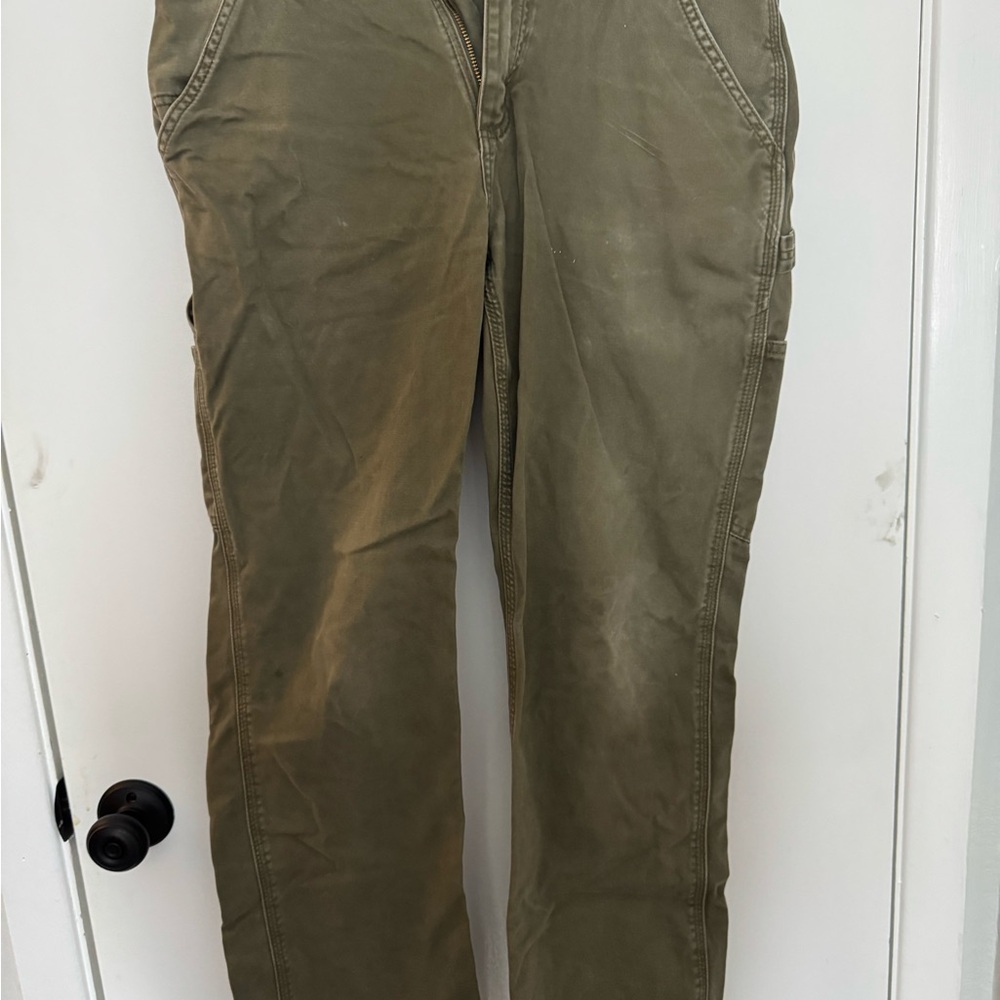 Men's Carhartt Green Pants